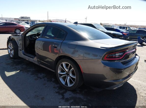 2C3CDXCTXGH104649 2016 DODGE CHARGER Gray Tył lewy