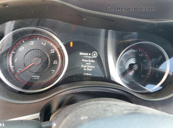 2C3CDXCTXKH598083 2019 DODGE CHARGER Black Вид щитка приладів