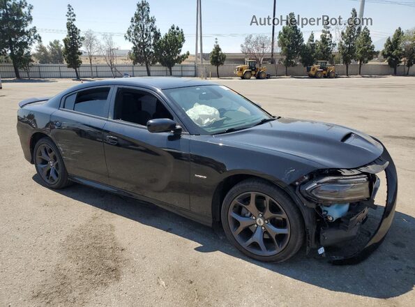 2C3CDXCTXKH598083 2019 DODGE CHARGER Black Передня права чверть