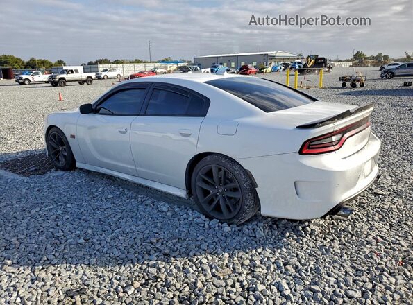 2C3CDXGJ1KH507968 2019 DODGE CHARGER Белый Задняя левая четверть