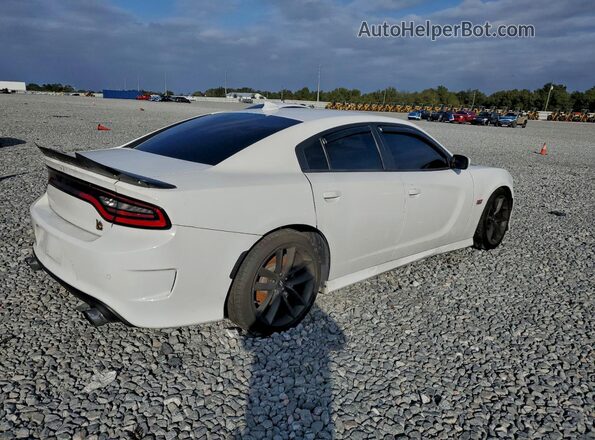 2C3CDXGJ1KH507968 2019 DODGE CHARGER Белый Задняя правая четверть