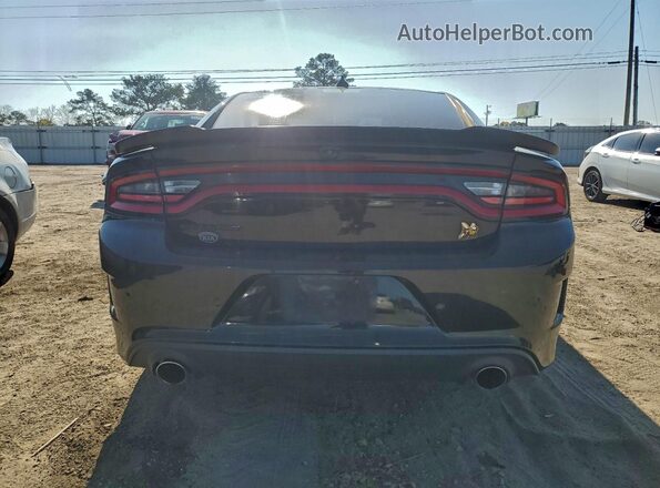 2C3CDXGJ3KH740301 2019 DODGE CHARGER Black Հետևի տեսք