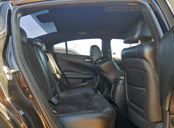 2C3CDXGJ3KH740301 2019 DODGE CHARGER Black Հետևի նստատեղերի տեսք