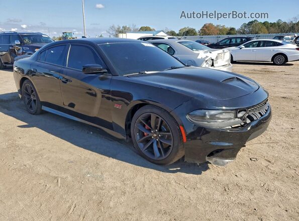 2C3CDXGJ3KH740301 2019 DODGE CHARGER Black Առջևի աջ