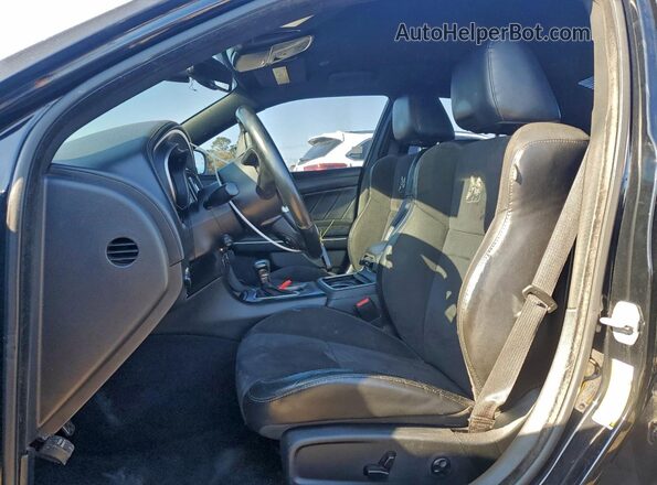 2C3CDXGJ3KH740301 2019 DODGE CHARGER Black Սալոնի դիմացի տեսք