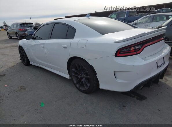 2C3CDXGJ6MH541908 2021 DODGE CHARGER White Rear left