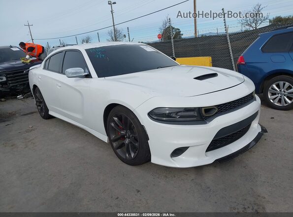 2C3CDXGJ6MH541908 2021 DODGE CHARGER White Front right