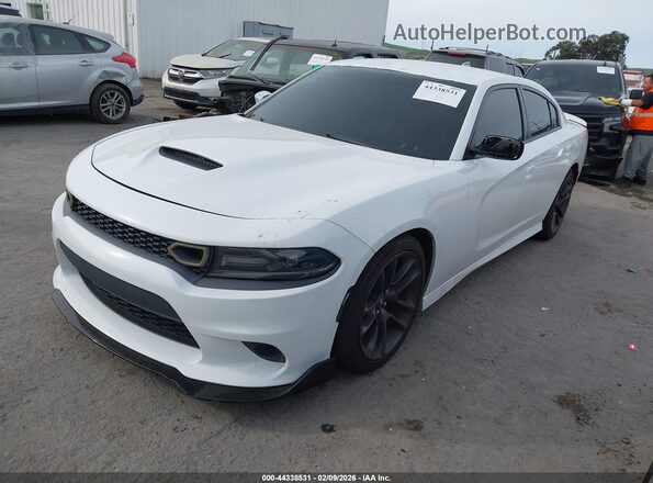 2C3CDXGJ6MH541908 2021 DODGE CHARGER White Front left