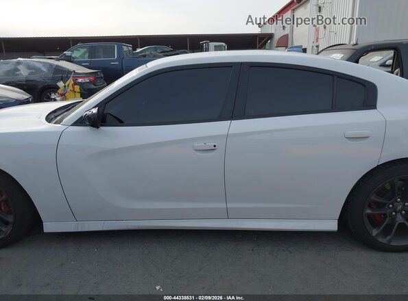 2C3CDXGJ6MH541908 2021 DODGE CHARGER White 360 interior view