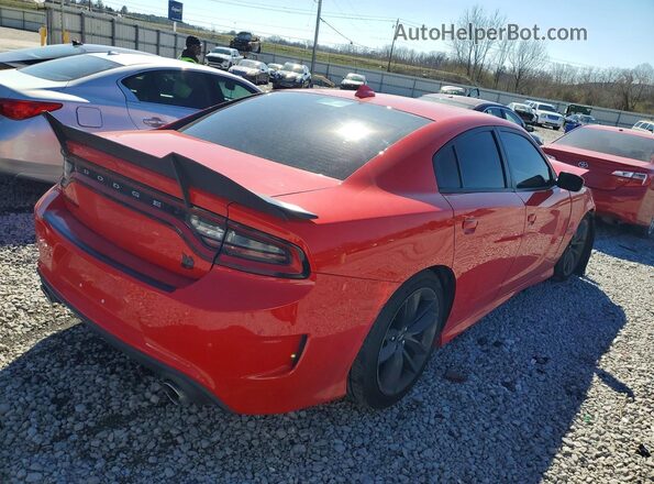2C3CDXGJ7KH506114 2019 DODGE CHARGER Красный Задняя правая четверть
