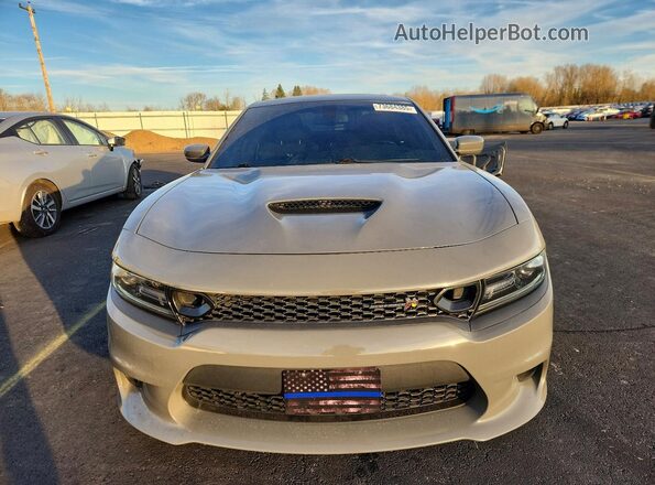 2C3CDXGJ8KH662128 2019 DODGE CHARGER Серый Вид спереди