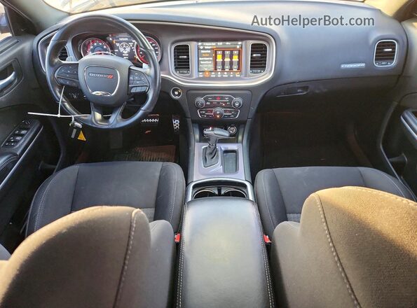 2C3CDXGJ8KH662128 2019 DODGE CHARGER Серый Вид панели приборов