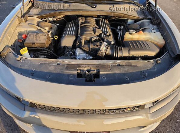 2C3CDXGJ8KH662128 2019 DODGE CHARGER Серый Вид задней части салона