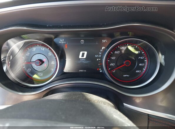 2C3CDXGJXNH131338 2022 DODGE CHARGER Black Հետևի նստատեղերի տեսք
