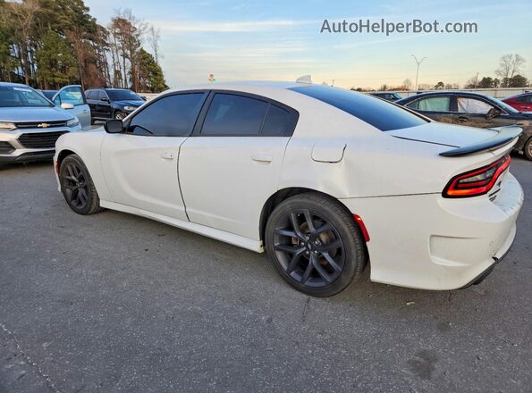2C3CDXHG0KH746950 2019 DODGE CHARGER White Հետևի ձախ