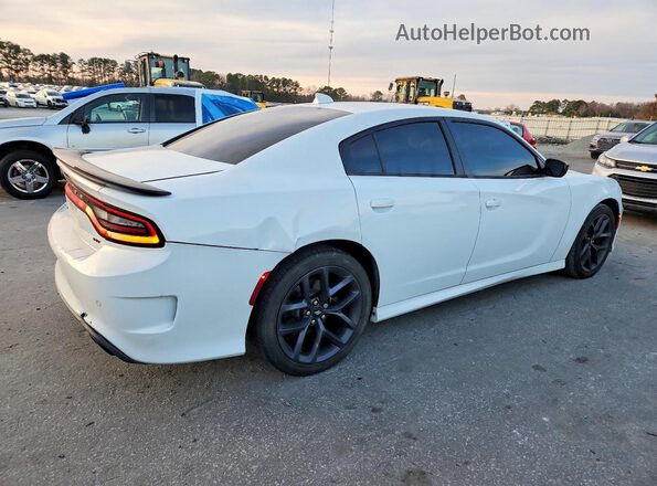2C3CDXHG0KH746950 2019 DODGE CHARGER White Հետևի աջ