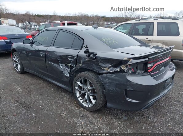 2C3CDXHG2MH561396 2021 DODGE CHARGER Серый Задняя левая четверть