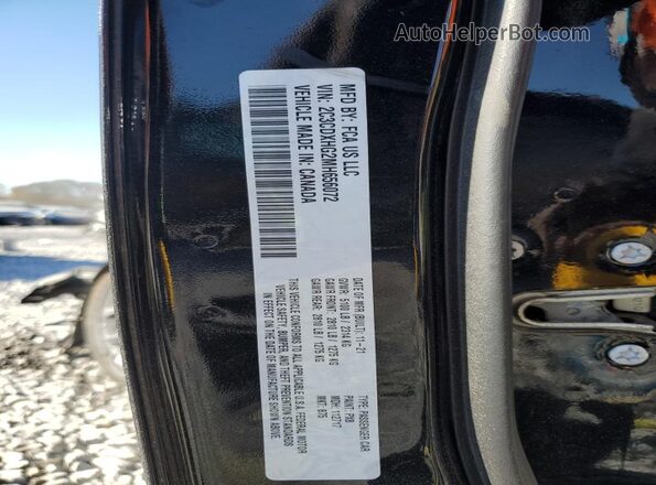 2C3CDXHG2MH656072 2021 DODGE CHARGER Black Widok wnętrza 360 stopni