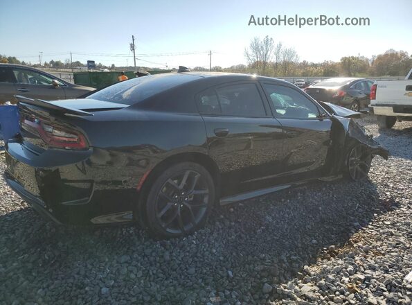 2C3CDXHG2MH656072 2021 DODGE CHARGER Black Przód prawy