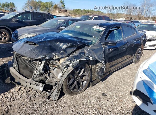 2C3CDXHG2MH656072 2021 DODGE CHARGER Black Przód lewy