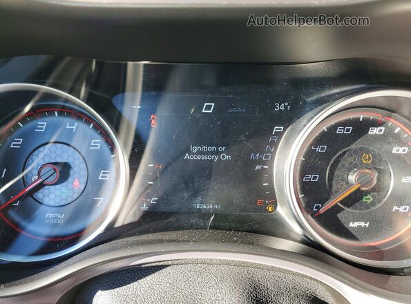 2C3CDXHG3KH687098 2019 DODGE CHARGER Серебряный Вид щитка приборов