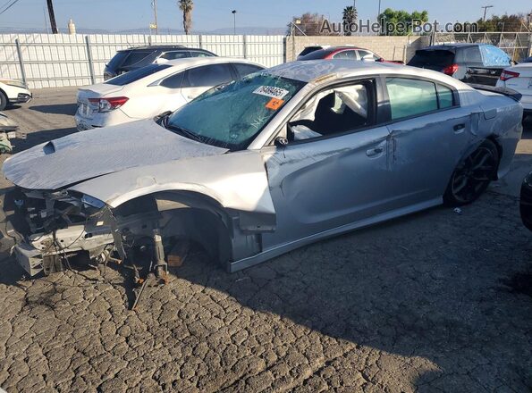 2C3CDXHG4PH615589 2023 DODGE CHARGER Серебряный Передняя левая четверть