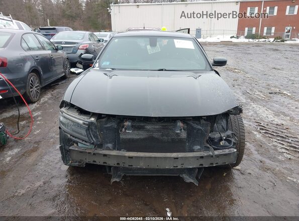 2C3CDXHG5GH192666 2016 DODGE CHARGER Черный Вид задней части салона