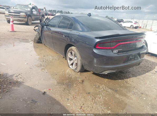 2C3CDXHG5JH162784 2018 DODGE CHARGER Черный Задняя левая четверть