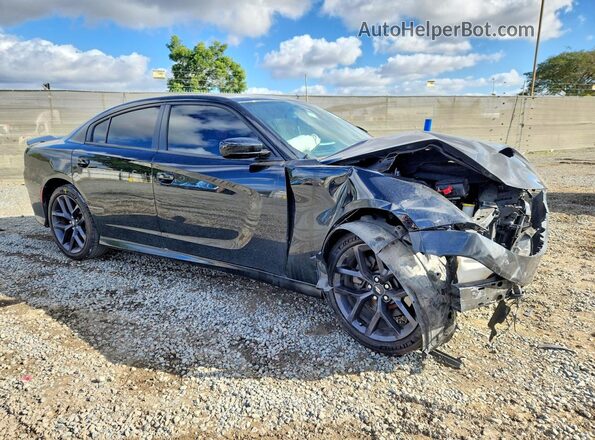 2C3CDXHG5KH737919 2019 DODGE CHARGER Black წინა მარჯვენა