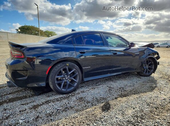 2C3CDXHG5KH737919 2019 DODGE CHARGER Black უკანა მარჯვენა