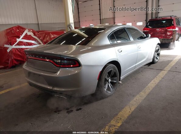 2C3CDXHG8HH524231 2017 DODGE CHARGER Серебряный Задняя правая четверть