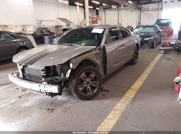 2C3CDXHG8HH524231 2017 DODGE CHARGER Серебряный Передняя левая четверть