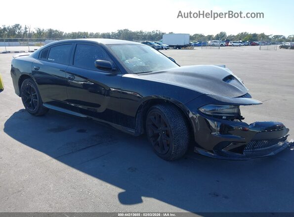 2C3CDXHG8LH208448 2020 DODGE CHARGER Черный Передняя правая четверть