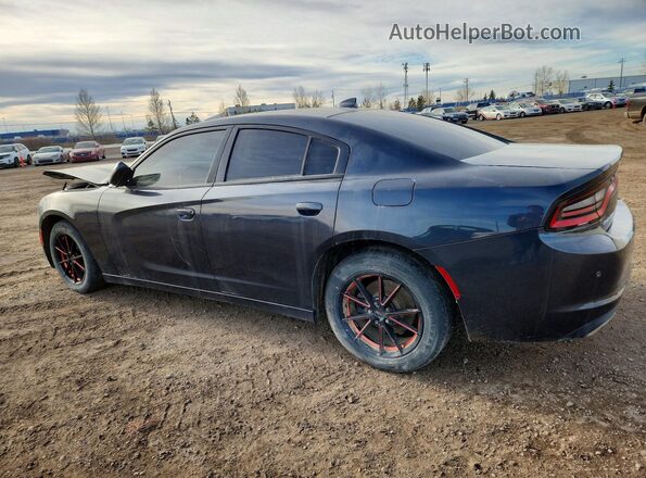 2C3CDXHG9JH242864 2018 DODGE CHARGER Черный Задняя левая четверть
