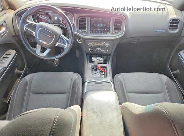 2C3CDXHG9JH242864 2018 DODGE CHARGER Черный Вид панели приборов