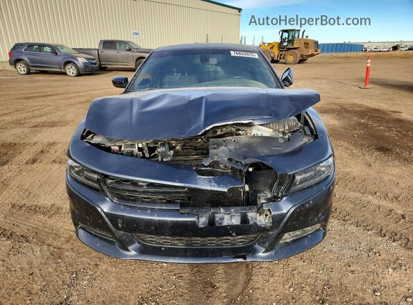 2C3CDXHG9JH242864 2018 DODGE CHARGER Черный Вид спереди