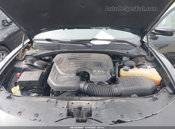 2C3CDXHGXHH638697 2017 DODGE CHARGER Черный Вид сзади