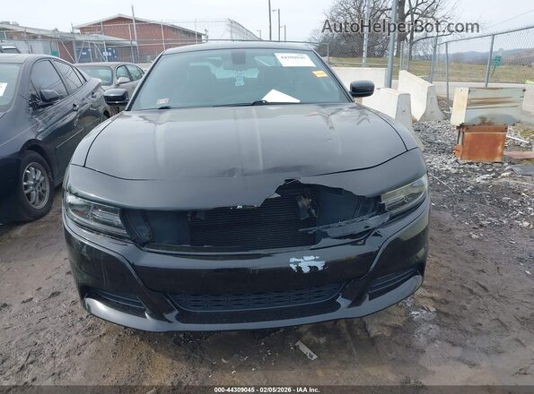 2C3CDXHGXHH638697 2017 DODGE CHARGER Черный Вид щитка приборов