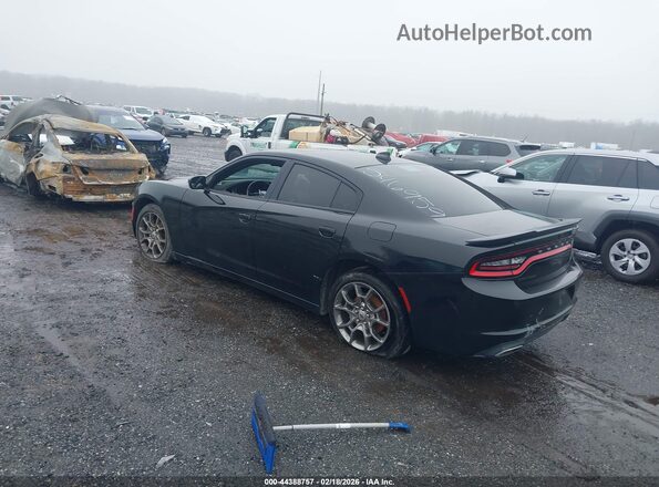 2C3CDXJG0HH546959 2017 DODGE CHARGER Черный Задняя левая четверть