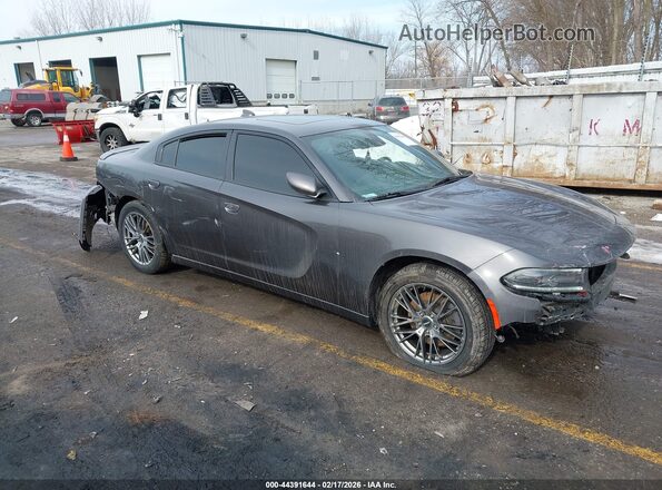 2C3CDXJG1GH229299 2016 DODGE CHARGER Серый Передняя правая четверть