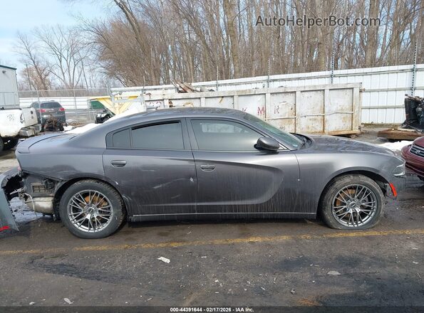 2C3CDXJG1GH229299 2016 DODGE CHARGER Серый Вид задней части салона