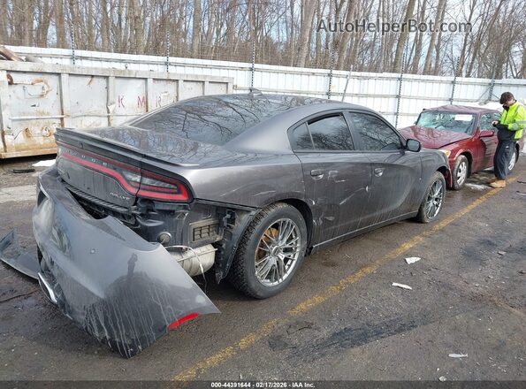 2C3CDXJG1GH229299 2016 DODGE CHARGER Серый Задняя правая четверть