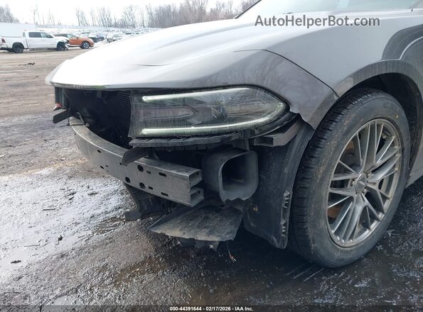 2C3CDXJG1GH229299 2016 DODGE CHARGER Серый Вид спереди