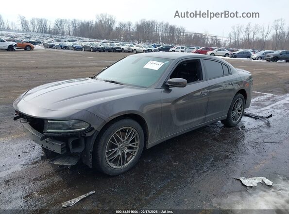 2C3CDXJG1GH229299 2016 DODGE CHARGER Серый Передняя левая четверть