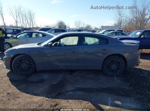 2C3CDXJG1KH673789 2019 DODGE CHARGER Серый Вид задней части салона