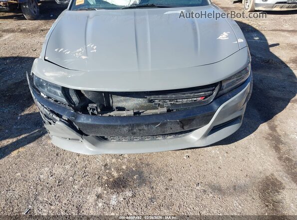 2C3CDXJG1KH673789 2019 DODGE CHARGER Серый Вид спереди