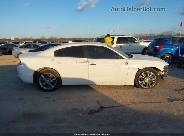 2C3CDXJG5MH515748 2021 DODGE CHARGER Белый Вид задней части салона