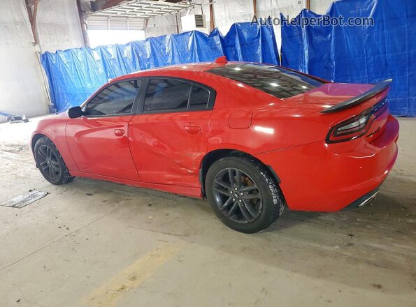 2C3CDXJG6KH626600 2019 DODGE CHARGER Red უკანა მარცხენა