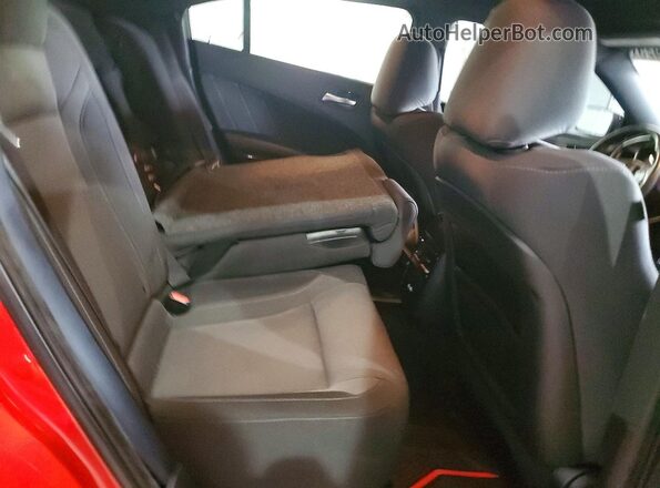 2C3CDXJG6KH626600 2019 DODGE CHARGER Red უკანა სავარძლების ხედი