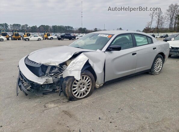 2C3CDXKT5KH693149 2019 DODGE CHARGER Silver Vista tres cuartos delantera izquierda